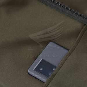 Chándal deportivo para hombre con cremallera, tela elástica, ideal para entrenamiento y correr - Product Image 5