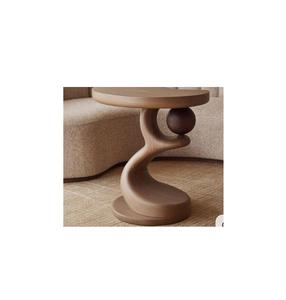 โต๊ะข้างไม้สไตล์เรียบง่าย เหมาะสำหรับตกแต่งบ้านสไตล์ฟาร์มเฮาส์ ห้องนั่งเล่น ห้องนอน ด้วยโทนสีไม้อบอุ่นและโครงสร้างที่มั่นคง - Product Image 1