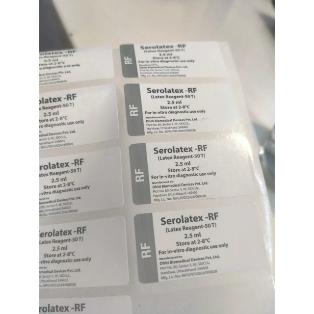 Thermal Direct Cardboard Paper Barcode Price Tag Shelf Label