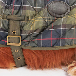 Plaid Design Made Pet Apparel & Clothes Winter Warm Padded Jacket For Dogs Best Selling Breathable Sleeveless Vest <b>Tops</b> Dog Coat - Product Image 2