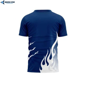 T-shirt personnalisé imprimé sur toute la surface par sublimation, t-shirt de sport en polyester, fournisseur de t-shirts de fitness - Product Image 6