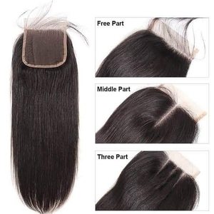 Wholesale Premium Remy Hair Wig 2x5 Closure Natural Black Ethically Sourced Indian Hair for Makers <b>Toupee</b> - Product Image 3