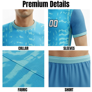 Conjunto de Camiseta de Fútbol, Uniforme de Fútbol para Equipo, Venta al por Mayor, Nuevo Diseño Personalizado, Ropa de Fútbol OEM para Entrenamiento - Product Image 6