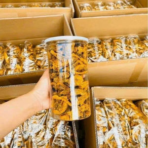 ขนมกรอบปลาแซลมอนไข่แดงเค็มได้รับการรับรองฮาลาลเหมาะสำหรับโซ่อาหารขายปลีกและสินค้าจำนวนมาก - Product Image 1