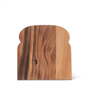 Hacheur de cuisine en bois rustique pour la préparation des aliments, planche à découper ronde en bois avec poignée pour une utilisation en cuisine, planche à découper - Product Image 3