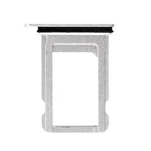 Vassoio porta SIM Apple per iPhone Xs, in metallo argentato, ricambio - Product Image 1