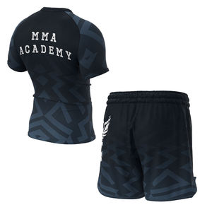 Wholesale Sublimation Workout Sports Judo <b>Compression</b> <b>Shorts</b> Rash Guard Jiu Jitsu Surfing 100% Cotton Oxford Fabric <b>Short</b> Men - Product Image 5