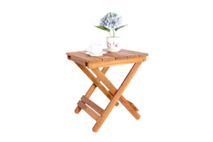 Mingchan Acacia Wood <b>Foldable</b> Farmhouse Dining <b>Table</b> Portable Multi-Purpose Outdoor <b>Picnic</b> Camping Home Use - Product Image 2