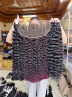 Cheveux humains vierges en vrac, boucles birmanes, cheveux humains vietnamiens non traités, boucles pixie, mèches de cheveux bouclés birmanes, fournisseurs