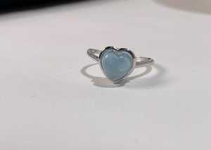 Anillo de Plata de Ley 925 con Aguamarina Genuina, Precio al por Mayor - Product Image 3