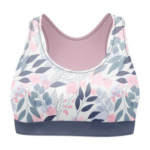 Oferta Especial: Ropa Deportiva Ligera de Alta Calidad para Mujer, Diseño Nuevo, Brasier Deportivo Transpirable de Algodón con Logotipo Bordado en la Parte Delantera, Hecho en Pakistán - Product Image 4