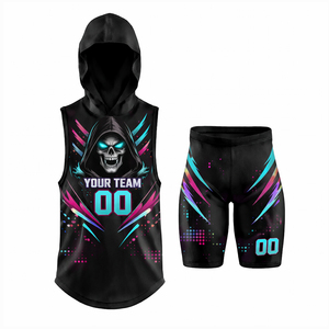 Ensemble de football 7v7 pour jeunes hommes, léger, respirant, 100% polyester, sublimé, personnalisé - Product Image 5