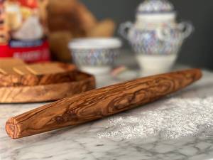 Professional Wooden <b>Rolling</b> <b>Pin</b> for Pastry Cookie and Fondant Making - Product Image 3
