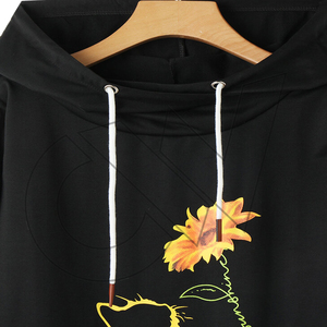 Sudadera Extra Grande de Invierno para Mujer, con Logotipo Frontal, Tejido de Forro Polar, Transpirable, de Secado Rápido, Colores y Tallas Personalizables, Control de Calidad Profesional - Product Image 6