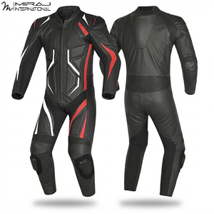 Nuevo Producto de Moda, Traje de Motocicleta de Cuero Personalizado de la Mejor Calidad, Anticaídas y Resistente al Desgaste, Traje de Carreras para Hombre - Product Image 3
