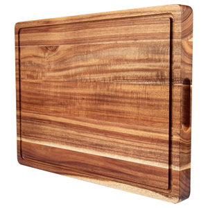 Planche à découper en bois populaire, planche à découper en bois moderne de qualité supérieure, planche à découper en bois naturel attrayante pour usage professionnel - Product Image 4