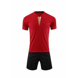 Uniforme de Fútbol Personalizado al por Mayor 2026, con Logotipo Frontal, Tallas Grandes, Poliéster/Algodón, Transpirable, de Secado Rápido, Manga Corta, para Hombre - Product Image 3