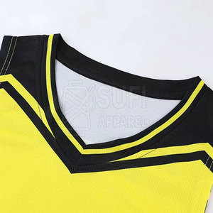 Uniforme de basket sans manches imprimé grande taille avec logo personnalisé unisexe, vente chaude - Product Image 3