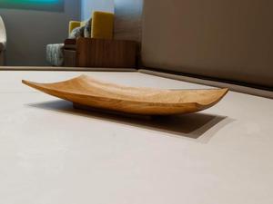 Bandeja de Almacenamiento y Organización de Cocina Moderna, Lujosa y Minimalista, Rectangular de Madera Pulida, de un Solo Nivel, Apta para Lavavajillas - Product Image 3