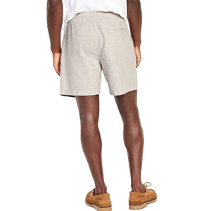 Shorts de sport écologiques de haute qualité avec logo personnalisé, broderie décontractée et cordon de serrage, service OEM - Product Image 3