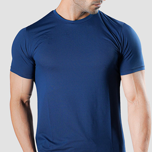 Camiseta Deportiva de Manga Corta para Hombre, de Secado Rápido, Transpirable, para Entrenamiento, Culturismo, Compresión Ajustada - Product Image 5