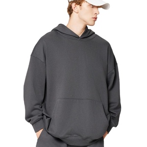 Sudaderas con Capucha Extra Grandes Personalizadas Más Vendidas, 100% Algodón Felpa, Hombros Caídos, Lisas, Unisex, Sudaderas Personalizadas para Invierno - Product Image 1