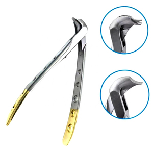 คีมตัดมงกุฏทันตกรรมแบบแมนนวลคีมถอดมงกุฎฟันคีมปากนกเกรดทางการแพทย์ทำจากสแตนเลส - Product Image 5