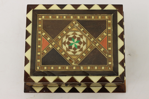 High Quality Bone Inlay Decorative Keepsake Chest Handmade Wooden Jewelry Organizer Customized Capacity Anniversary Festival - Product Image 5