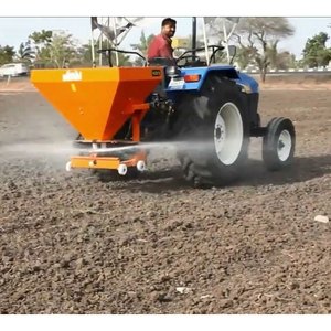 Épandeur professionnel de semences et d'engrais en acier inoxydable, machine à pousser à la main pour l'agriculture et l'entretien des pelouses, tracteur agricole - Product Image 1