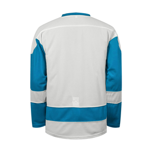 Maillot de hockey sur glace de qualité professionnelle, design personnalisé, pour les matchs de hockey, uniforme d'équipe, tissu doux, manches longues. - Product Image 3