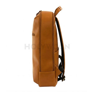 High Quality Leather <b>Backpack</b> Unisex Stylish Durable Design Lightweight Zipper for Office Work Travel Daily Use Long Lasting - Product Image 4