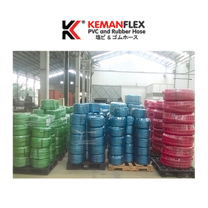 สายยางรดน้ำพีวีซีสีเขียวและสีน้ำเงินแบบยืดหยุ่นสำหรับการรดน้ำสวน ขนาด 1 นิ้ว สำหรับใช้งานกลางแจ้ง - Product Image 3