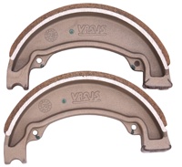 Plaquettes de frein arrière en métal sans amiante haute performance Vasus Splendor, nouvelle version, pour motos Hero Splendor Plus