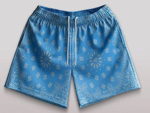 Nouveaux shorts de sport pour hommes, vêtements de fitness, course à pied, gym, compression, mesh, imprimés, été, sublimation, prix raisonnables. - Product Image 6