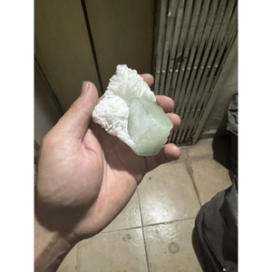 Decorative Scolecite Green Apophyllite <b>Crystal</b> <b>Cluster</b> Natural Mineral for Gift and Collection - Product Image 2