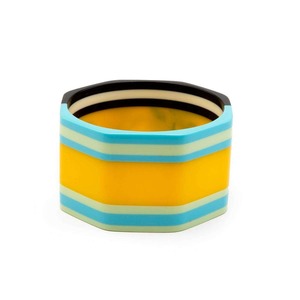 Bracelet en résine fait main, écologique, ALTAMASH CRAFT, transparent, finition lisse, léger, à porter au quotidien - Product Image 6