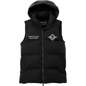 CUSTOM Custom Embroidery <b>Women's</b> Puffer Vests MM7217 with Add Logo Texts <b>Women's</b> <b>Waistcoats</b> - Product Image 2