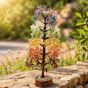 Large 3000 Beads Seven Chakra <b>Crystal</b> <b>Tree</b> Home Decoration Gift Wholesale - Product Image 1