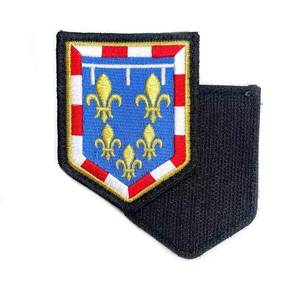 Most Popular High Quality Customized Heart Design Embroidery <b>Patches</b> for Hats & Clothing Custom Sizes OEM Manufacturers - Product Image 6