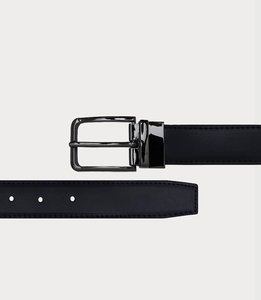 Ceintures habillées pour hommes, dernières tendances, élégantes, en cuir véritable de haute qualité avec logo personnalisé, prix de gros OEM, boucle en alliage. - Product Image 5