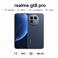 Cámara Ricoh GR, Teléfono Inteligente Realme GT8 Pro Versión Global 5G, Snapdragon 8 Elite Gen 5, Teleobjetivo Periscopio de 50MP, 7000mAh, 120W
