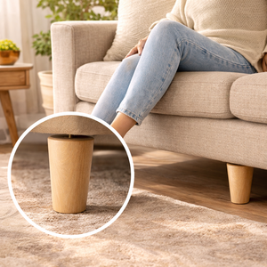 Solid Wood Furniture <b>Legs</b> Decorative <b>Sofa</b> Cabinet Table Feet Natural Wood Durable Replacement Parts - Product Image 1