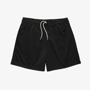 Nouveau style, short de basketball en toile tricotée unie avec logo personnalisé pour hommes, respirant, imprimé numériquement, short chaud en maille - Product Image 2