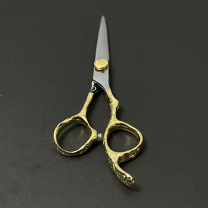 Ergonomic Barber Hair Cutting Scissors Professional Salon Stainless Steel <b>Shears</b> for Smooth Precision Styling - Product Image 6