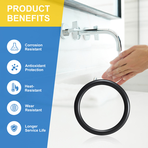 01224000 Junta tórica de resorte, junta tórica de repuesto compatible con mangueras/grifos extraíbles Grohe (4 piezas) - Product Image 3