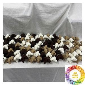 Muñecos de Animales de Ganchillo Personalizados, Figuras Hechas a Mano con Hilos, con Varios Diseños de Animales para Compradores Mayoristas - Product Image 6