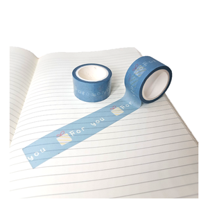 Vente de gros Ruban adhésif d'emballage Transparent Washi Tape Impression personnalisée - Product Image 3