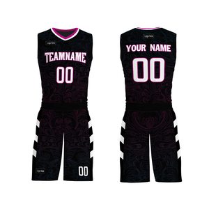Breathable Custom Basketball Wear Sublimated Basketball Shirts for Men Polyester Wholesale Sportwear Basketball Uniforms - Product Image 1