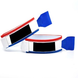 Gants de boxe professionnels en cuir avec sangle de poignet en velcro pour l'entraînement des adultes - Product Image 6