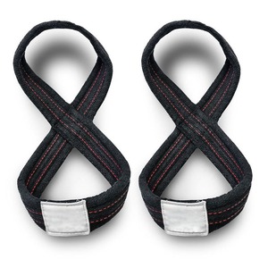 New Arrivals Adjustable Anti-Slip Neoprene/Nylon Weight Lifting Wrist Straps for Gym <b>Strength</b> <b>Training</b> Powerlifting - Product Image 6